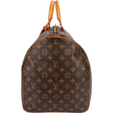 Louis Vuitton Monogram Canvas Keepall 55 Travel Bag