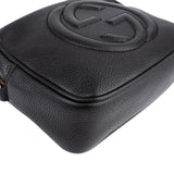 Gucci Pebbled Leather GG Soho Disco Crossbody Bag