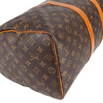 [🔄️B15 / F04] Louis Vuitton Monogram Canvas Keepall 55 Travel Bag - vintageandkickz