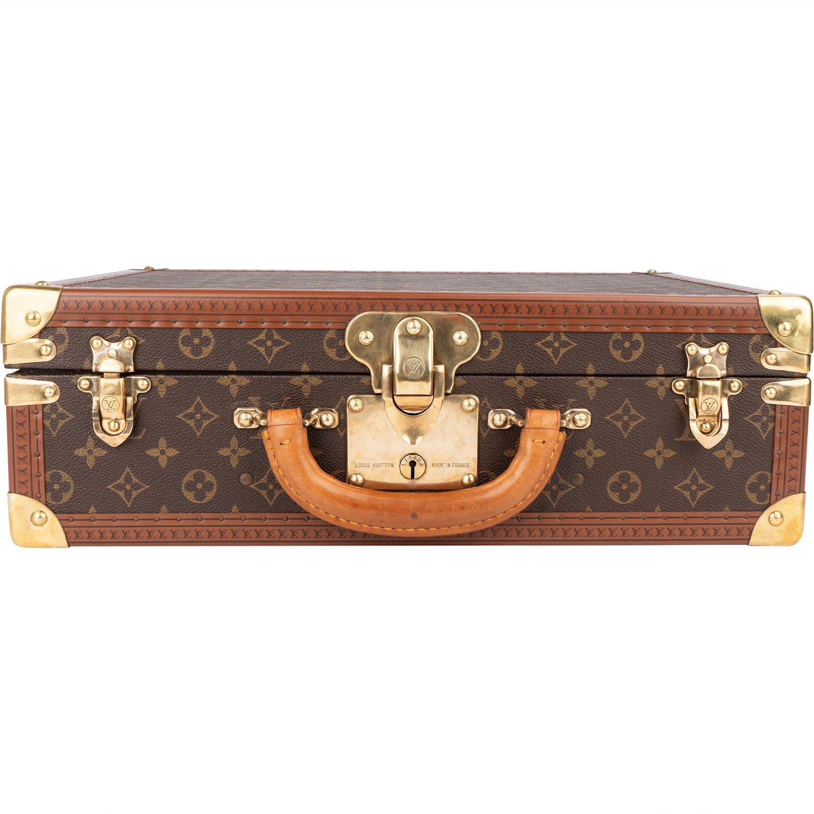 Louis Vuitton Monogram Canvas Cotteville 45 Koffer Trunk Suitcase - vintageandkickz