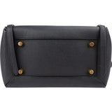 Céline Black Grained Calfskin Belt Handbag
