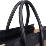 Céline Tricolor Leather Luggage Handbag
