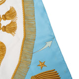 Hermès Fêtes et Combats Silk Carre 90 Scarf Tuch