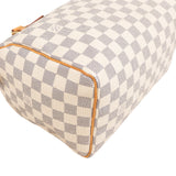 Louis Vuitton Monogram Damier Azur Speedy 25 Handbag