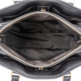 Coach Signature Monogram Canvas Mini Lillie Carryall Crossbody Handbag