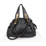 Chloé Grained Leather Paraty Shoulder Handbag