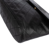 Chanel Quilted Lambskin CC Tassel Single Flap Crossbody Bag