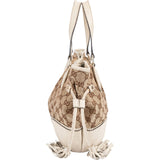 Gucci GG Monogram Twin Heart Tribecca Tassel Handbag