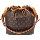 Louis Vuitton Monogram Canvas Sac Noé Petit Shoulder Bag