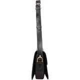 Céline Box Calfskin Leather Triomphe Shoulder Bag
