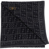 Fendi Wool FF Monogram Schal Scarf