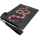 Gucci Monogram GG Supreme Canvas Kingsnake Clutch