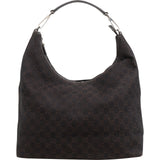 Gucci Monogram GG Canvas Hobo Shoulder Bag