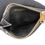 Yves Saint Laurent Grain de Poudre Zipped Coin Purse Card Holder