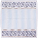 Fendi Monogram Zucca Pattern Handkerchief Schal Scarf