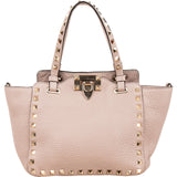 Valentino Garavani Grained Calfskin Rockstud Small Handbag