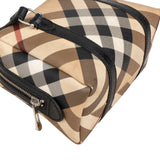 Burberry Nova-Check Monogram Mini Boston Handbag