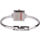 Gucci Silver Tone Square 1900L Bangle Woman Watch