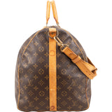 Louis Vuitton Monogram Canvas Keepall 60 Bandoulière Travel Bag