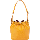 Louis Vuitton Yellow Epi Leather Sac Noé Petit Shoulder Bag