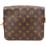 Louis Vuitton Monogram Canvas Cartouchiere MM Crossbody Bag