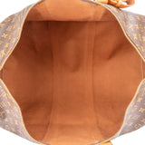 Louis Vuitton Monogram Canvas Keepall 55 Bandoulière Travel Bag
