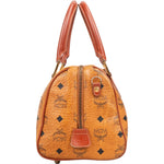 MCM Monogram Visetos Boston Handbag - vintageandkickz