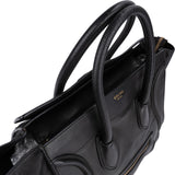 Céline Grained Calfskin Luggage Handbag