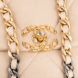 Chanel 19 Quilted Lambskin Single Flap Crossbody Bag