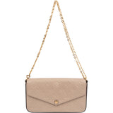 Louis Vuitton Monogram Empreinte Leather Pochette Felicie Crossbody Bag