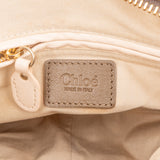 Chloé Brown Leather Paraty Shoulder Handbag