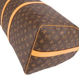 Louis Vuitton Monogram Canvas Keepall 55 Bandoulière Travel Bag