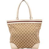 Gucci Monogram GG Canvas Princy Tote Handbag
