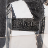 Chanel Transparent Vinyl Single Flap Shoulder Bag
