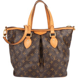 Louis Vuitton Canvas Monogram Palermo PM Handbag
