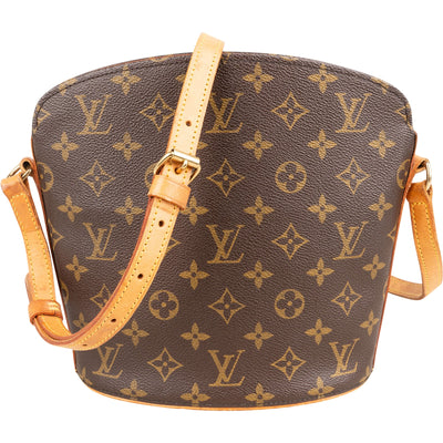 Louis Vuitton Monogram Canvas Drouot Crossbody Bag