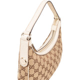 Gucci Monogram GG Canvas Small Hobo Shoulder Bag