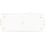 Gucci Monogram GG Canvas Sherry Line White Tote Shoulder Bag - vintageandkickz