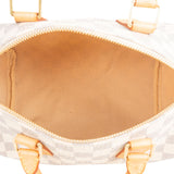Louis Vuitton Monogram Damier Azur Speedy 25 Handbag