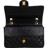 Chanel Quilted Lambskin 24K Gold Medium Double Flap Shoulder Bag