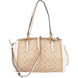 Coach Monogram Signature Christie Carryall Satchel Shoulder Bag