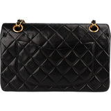 Chanel Quilted Lambskin 24K Small Double Flap Shoulder Bag