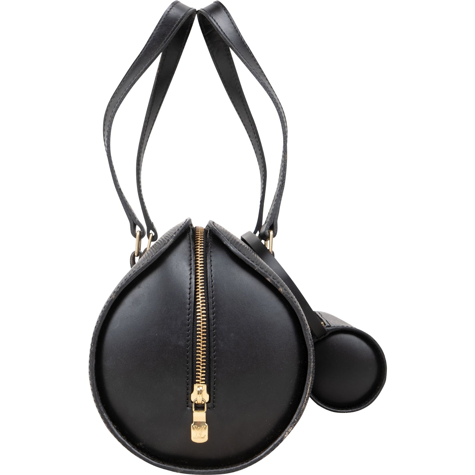 Louis Vuitton Noir Epi Leather Papillon Set Handbag - vintageandkickz