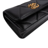 Chanel 19 Quilted Lambskin Wallet on Chain WOC Crossbody Bag