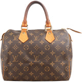 Louis Vuitton Monogram Canvas Speedy 25 Handbag