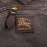 Burberry Nova-Check Monogram Haymarket Shoulder Bag