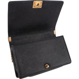 Chanel Quilted Caviar Leather Boy Single Flap Crossbody Bag