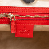 Gucci Monogram GG Canvas Vintage Web Boston Handbag