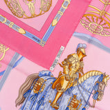 Hermès Les Muserolles Silk Carre 90 Scarf Tuch