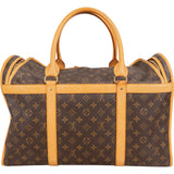 Louis Vuitton Monogram Canvas Sac Chien 50 Pet Carrier Handbag